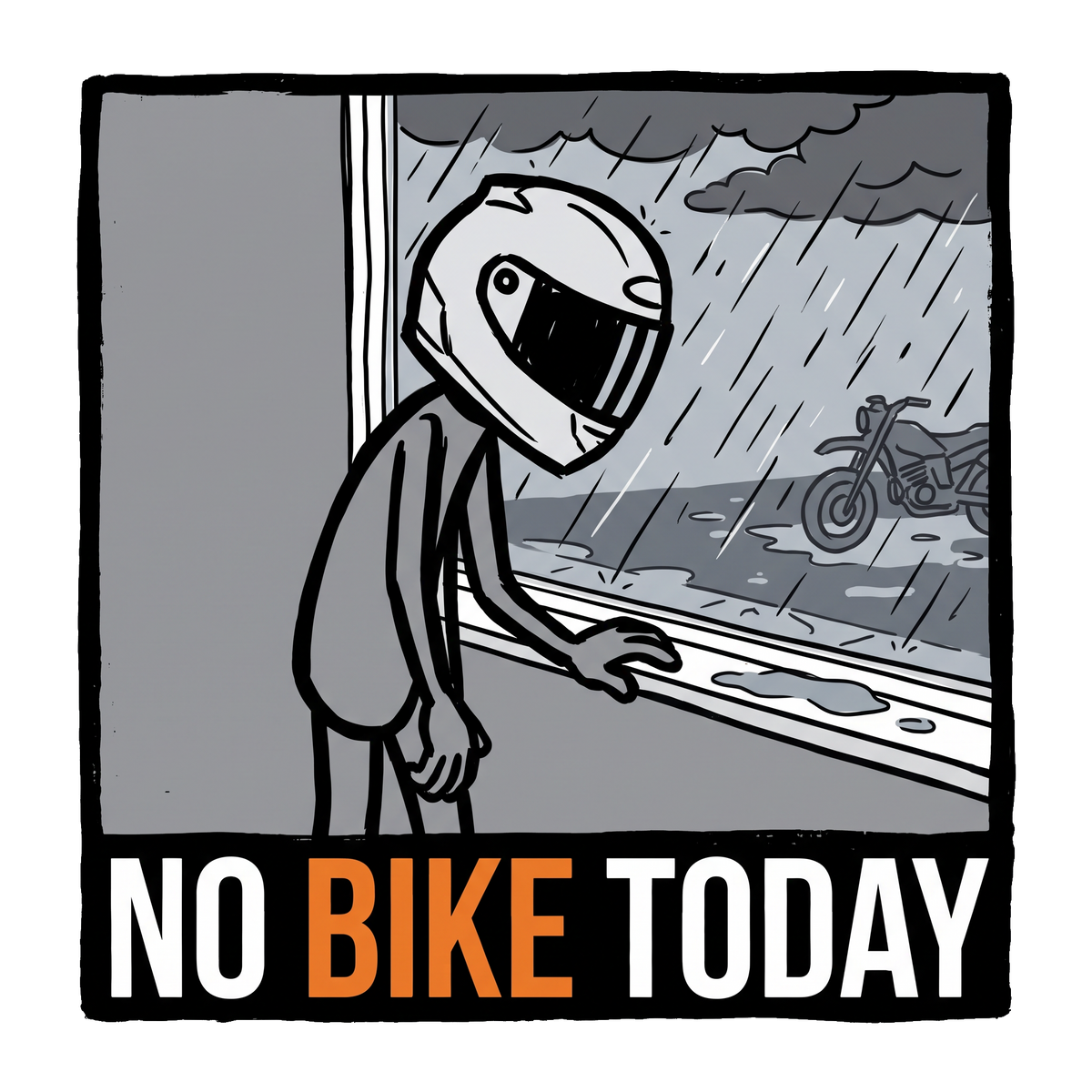 No Bike today