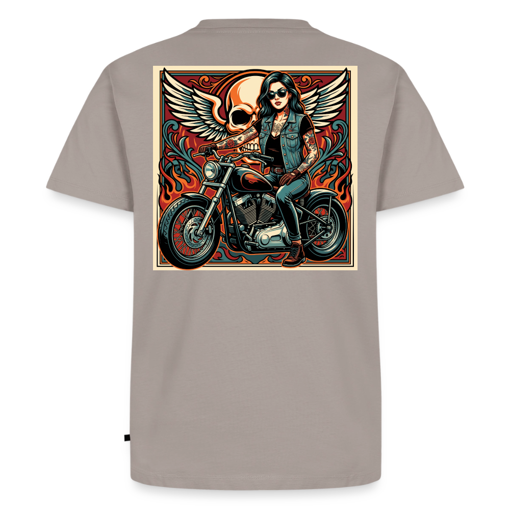 Bobber Angel "Rückendruck" - taupe