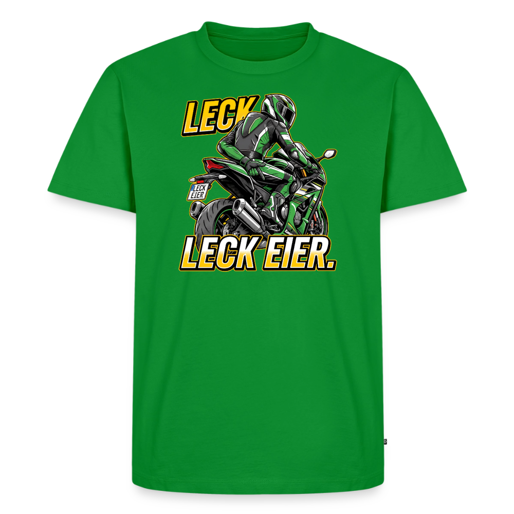 Leck Eier Supersportler Three "Brustdruck" - green