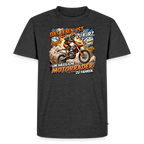 Hässliche Motorräder Motocross "Brustdruck" - heather anthracite