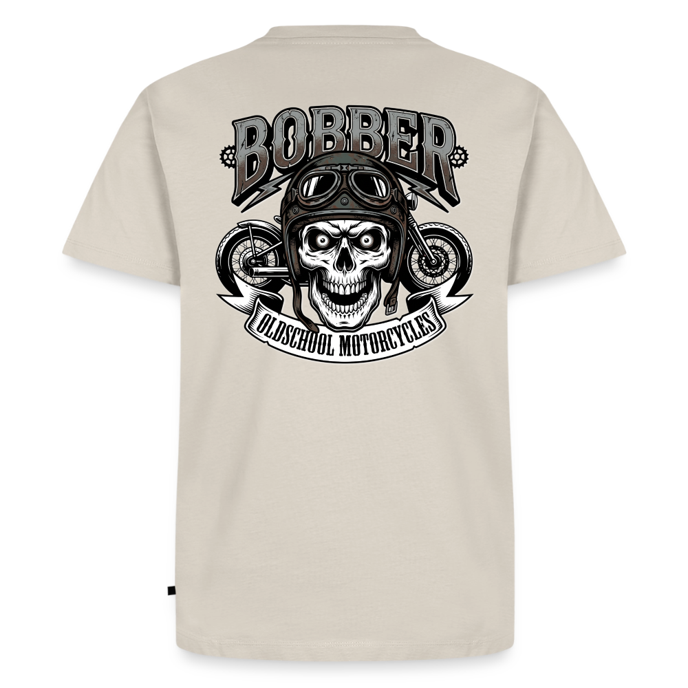 Oldschool Bobber "Rückendruck" - beige