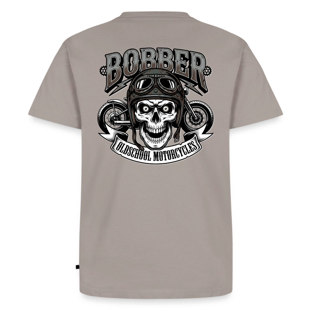 Oldschool Bobber "Rückendruck" - taupe