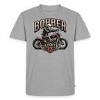 Bobber Lucky 13 "Brustdruck" - heather grey