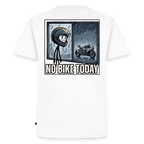 No Bike today Sport "Rückendruck" - white