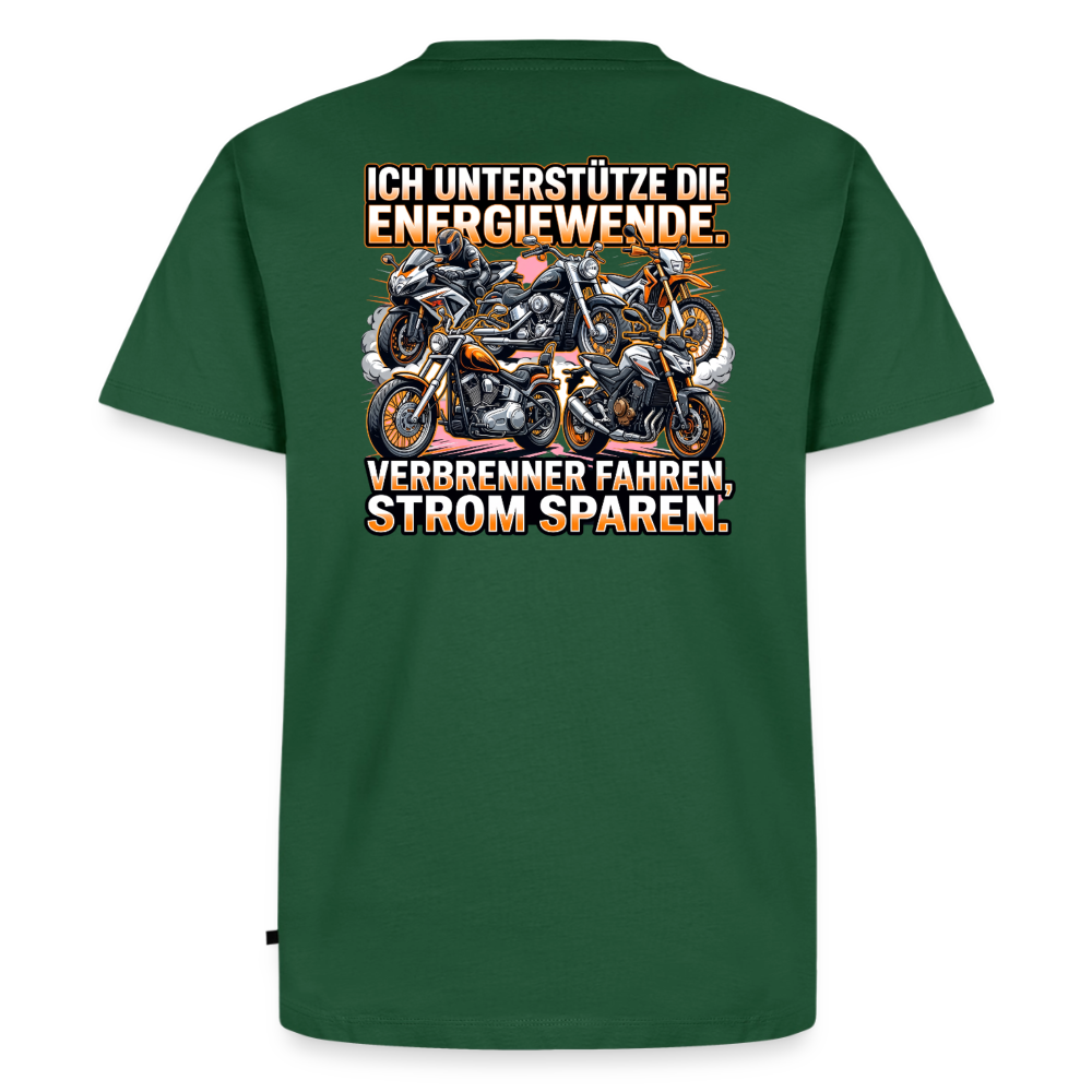 Energiewende "Rückendruck" - bottle green