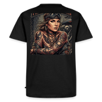 Tattoo Girl Chopper "Rückendruck" - black