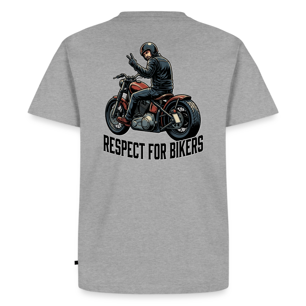 RFB Chopper "Rückendruck" - heather grey
