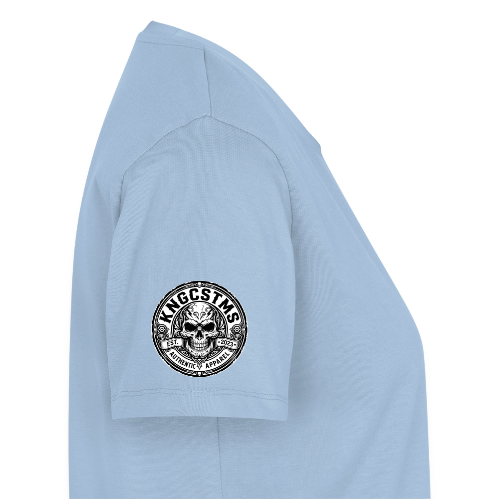 No Bike today Girly"Brustdruck" - light blue