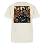Bobber Angel "Rückendruck" - off white