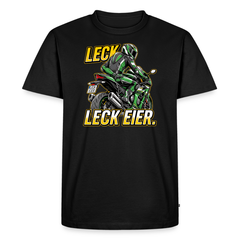 Leck Eier Supersportler Three "Brustdruck" - black