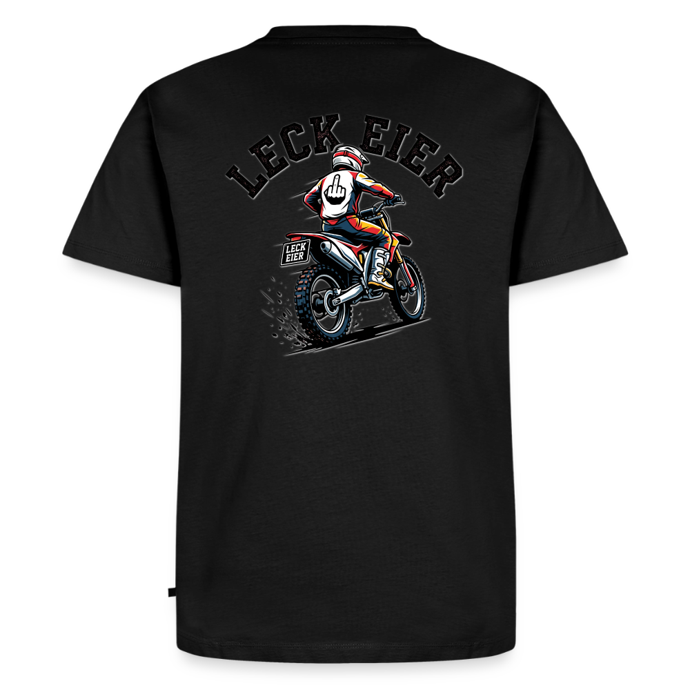 Leck Eier Motocross "Rückendruck" - black