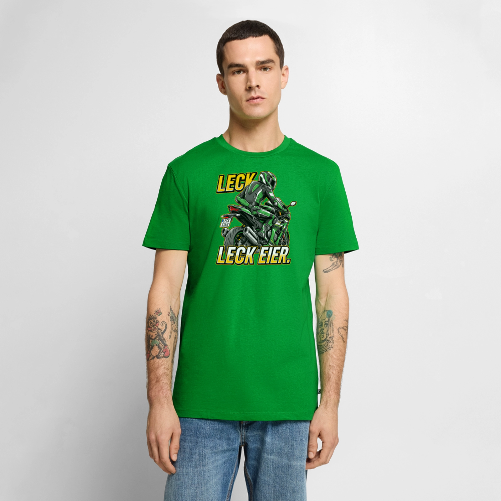 Leck Eier Supersportler Three "Brustdruck" - green