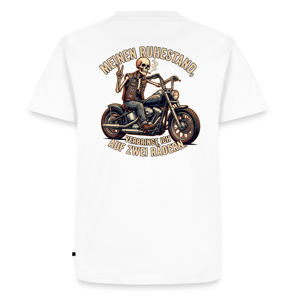 Ruhestand Chopper "Rückendruck" - white