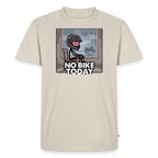 No Bike today 1  "Brustdruck" - beige