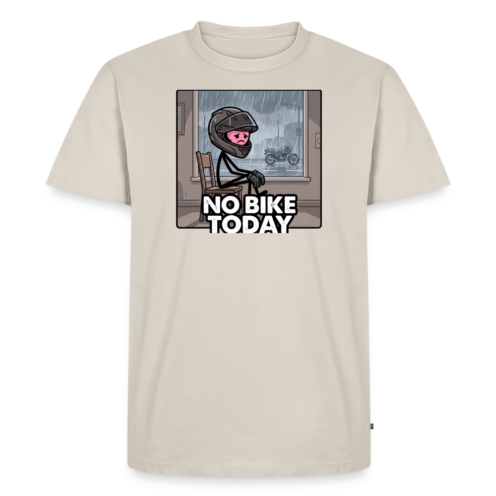 No Bike today 1  "Brustdruck" - beige
