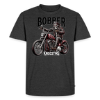 KNGCSTMS Bobber "Brustdruck" - heather anthracite