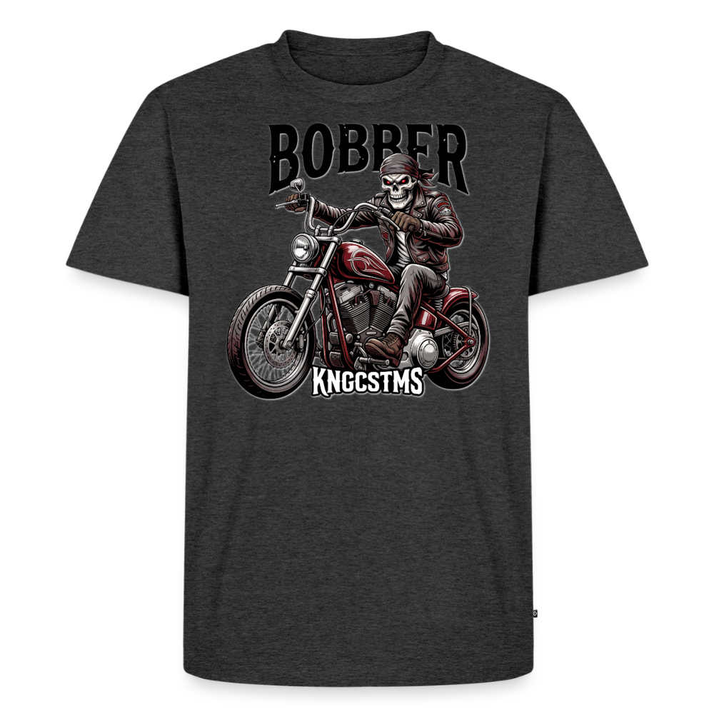 KNGCSTMS Bobber "Brustdruck" - heather anthracite