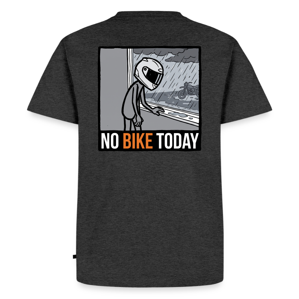 No Bike today "Rückendruck" - heather anthracite
