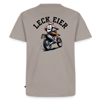 Leck Eier Motocross "Rückendruck" - taupe