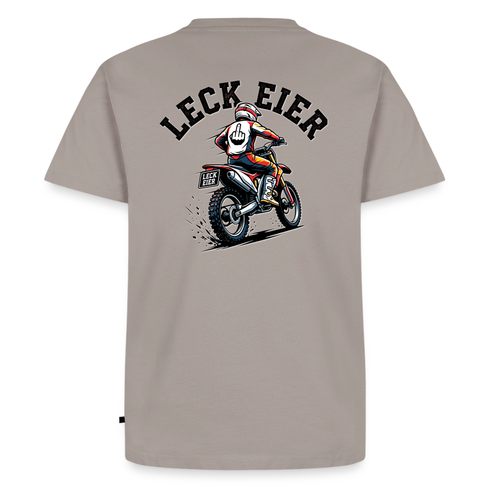 Leck Eier Motocross "Rückendruck" - taupe
