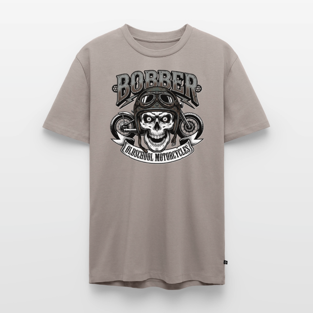Oldschool Bobber  "Brustdruck" - taupe