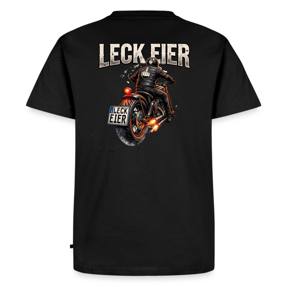 Leck Eier Chopper One "Rückendruck" - black