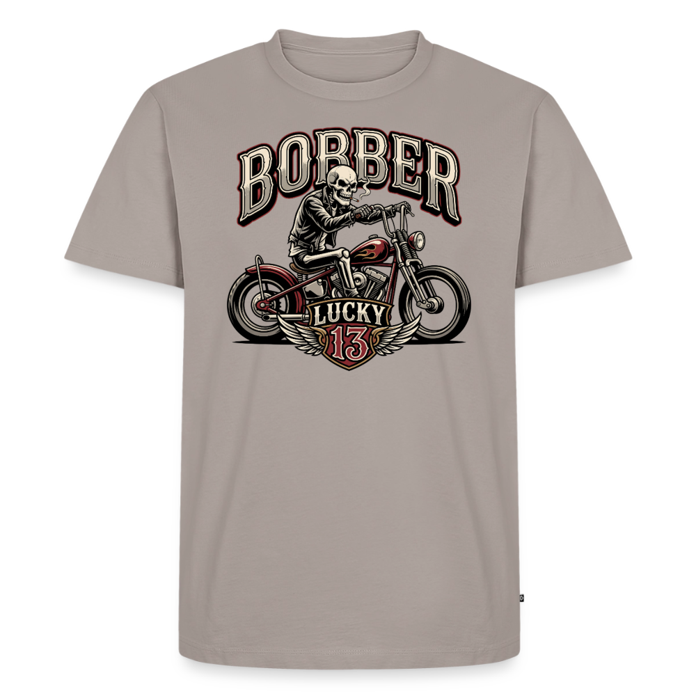 Bobber Lucky 13 "Brustdruck" - taupe
