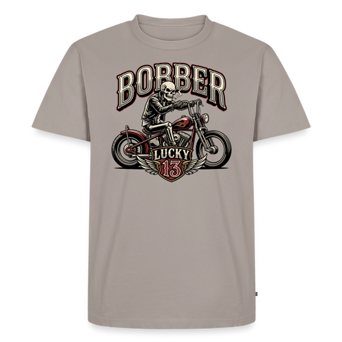 Bobber Lucky 13 "Brustdruck" - taupe