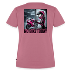 No Bike today Girl "Rückendruck" - mauve