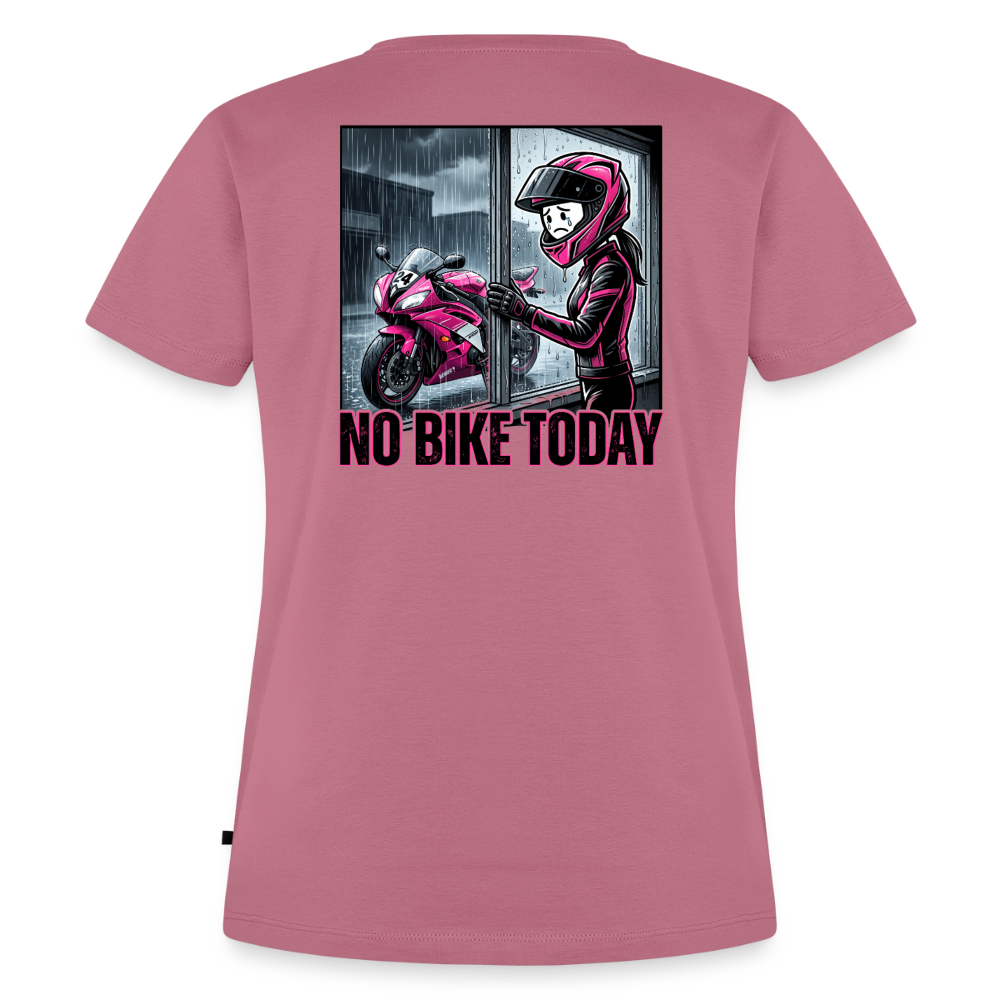 No Bike today Girl "Rückendruck" - mauve