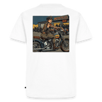 MC Bar Chopper "Rückendruck" - white