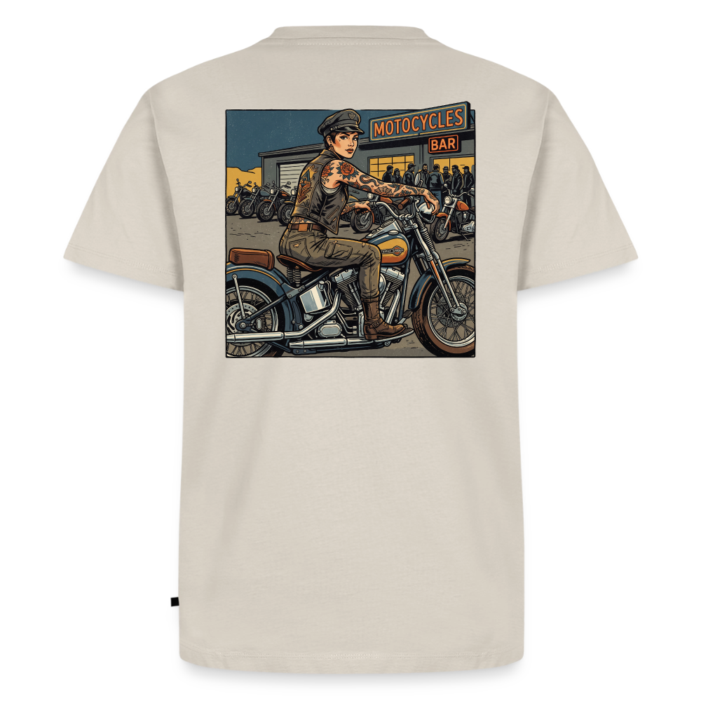 MC Bar Chopper "Rückendruck" - beige