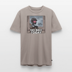 No Bike today 1  "Brustdruck" - taupe