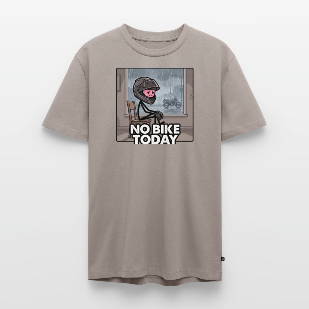 No Bike today 1  "Brustdruck" - taupe