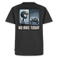 No Bike today Sport "Rückendruck" - heather anthracite