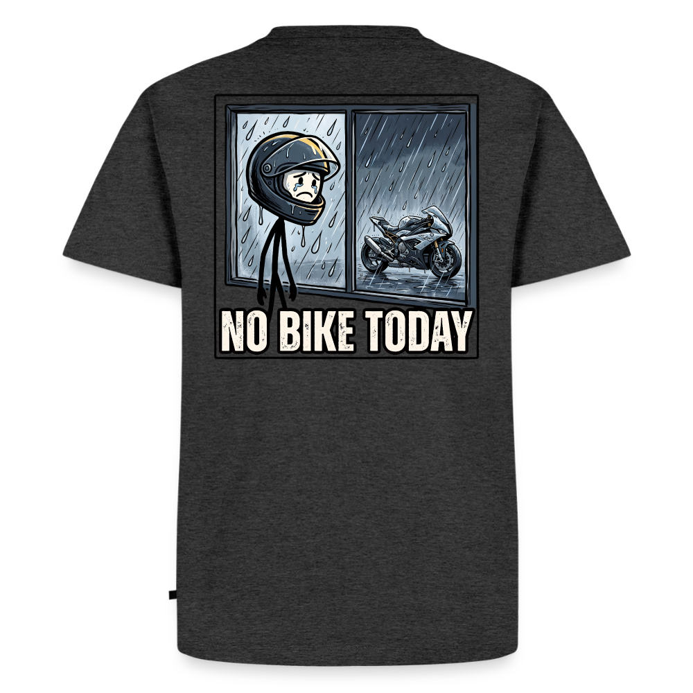 No Bike today Sport "Rückendruck" - heather anthracite