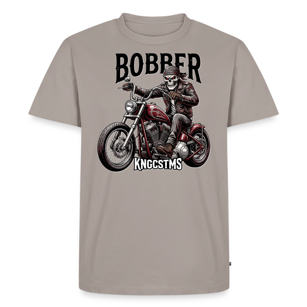 KNGCSTMS Bobber "Brustdruck" - taupe