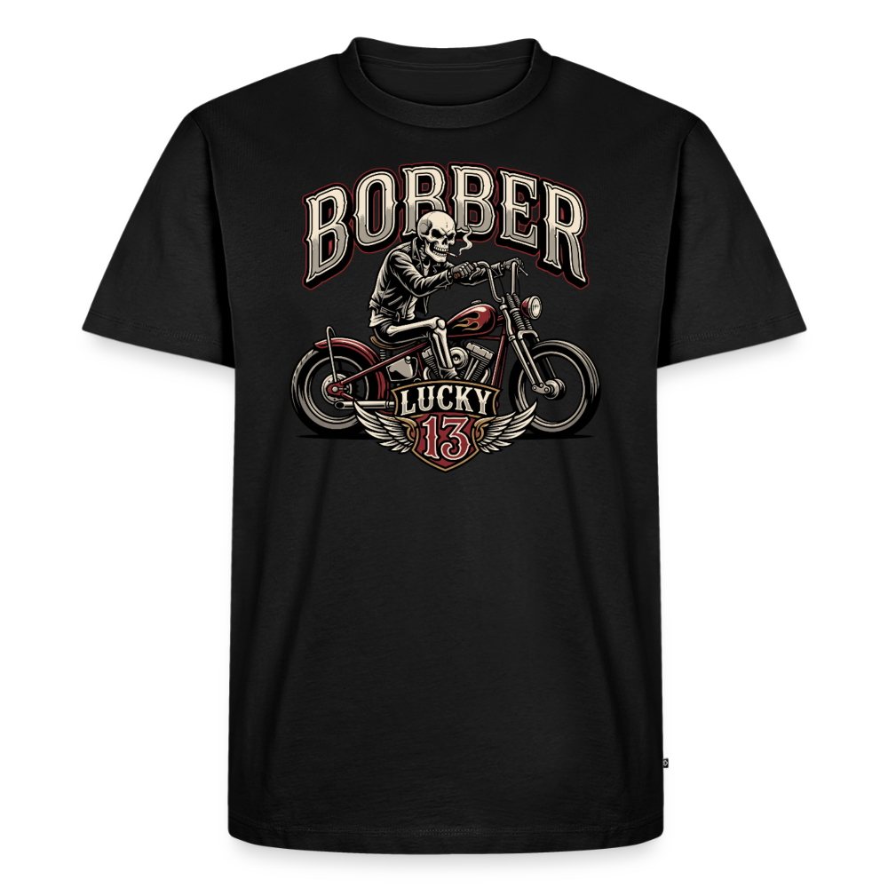 Bobber Lucky 13 "Brustdruck" - black