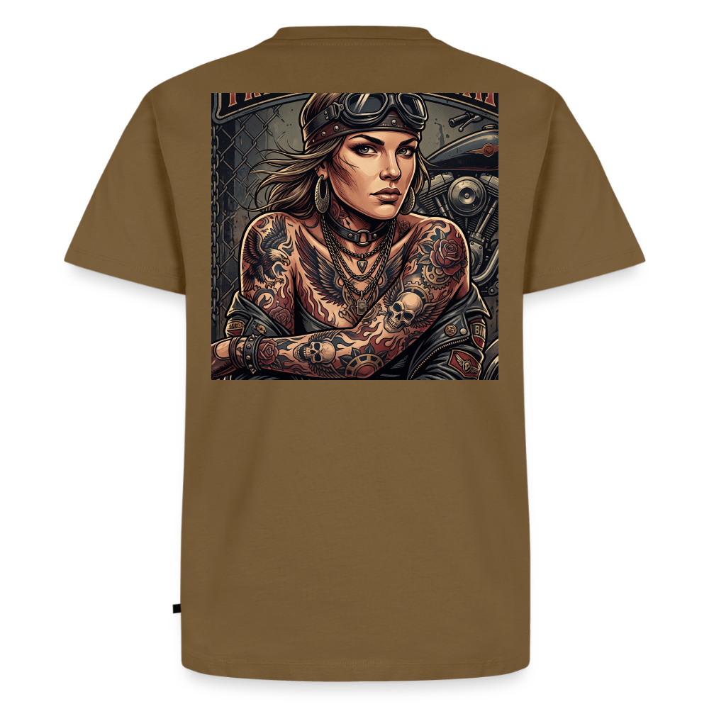 Tattoo Girl Chopper "Rückendruck" - nutshell