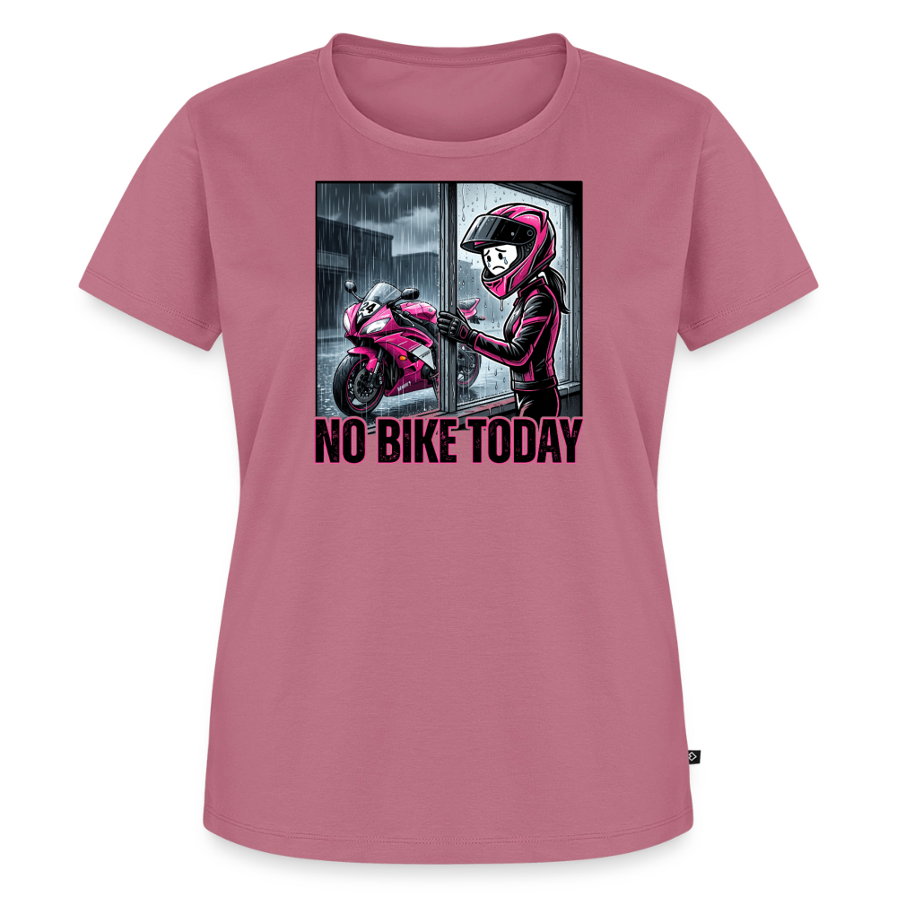 No Bike today "Brustdruck" - mauve