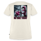 No Bike today Girl "Rückendruck" - off white