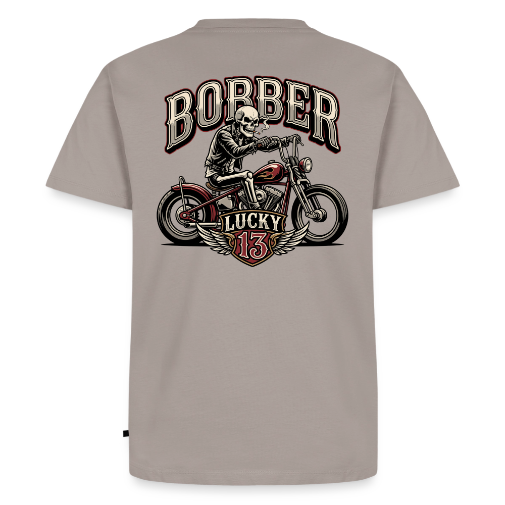Bobber Lucky 13 "Rückendruck" - taupe