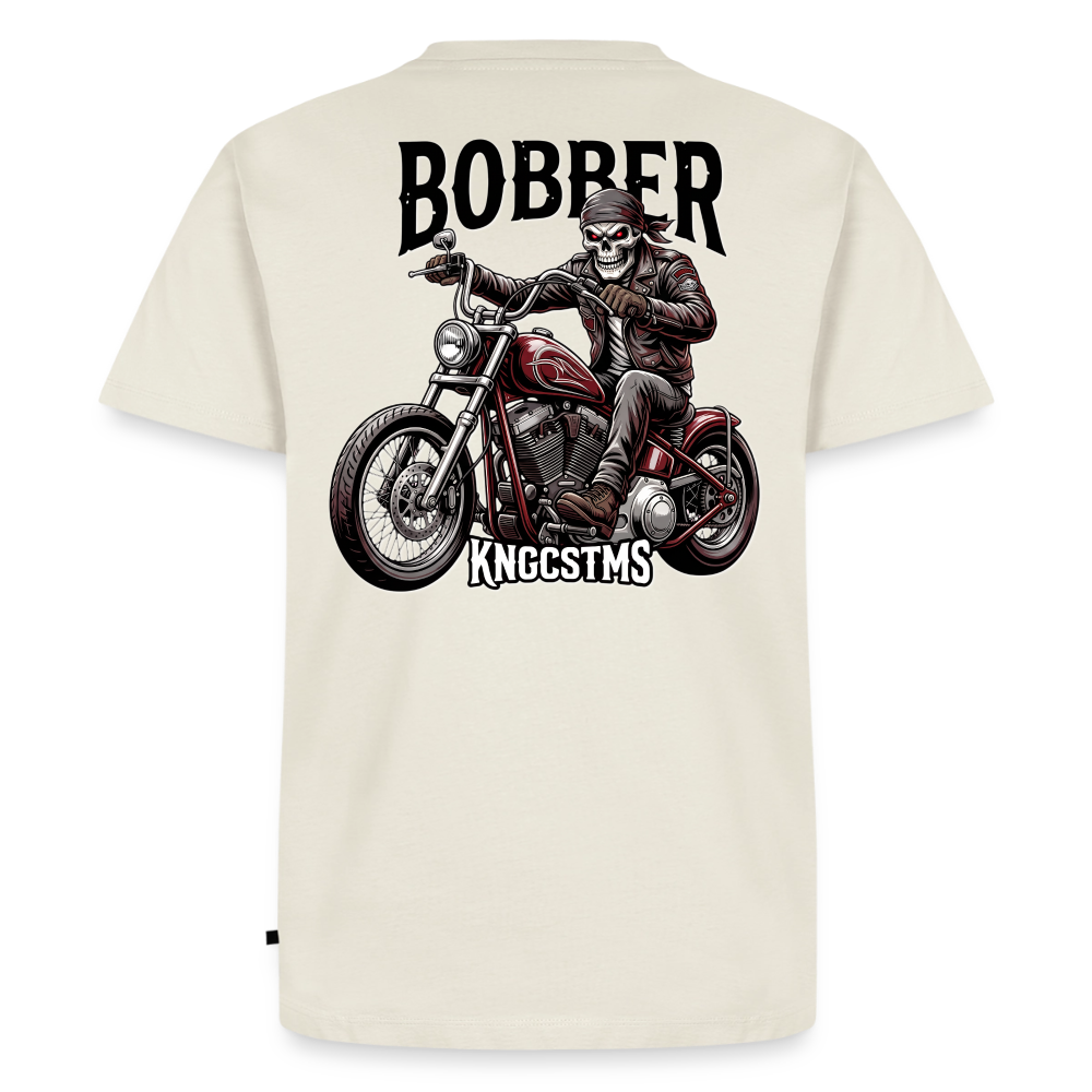 KNGCSTMS Bobber "Rückendruck" - off white