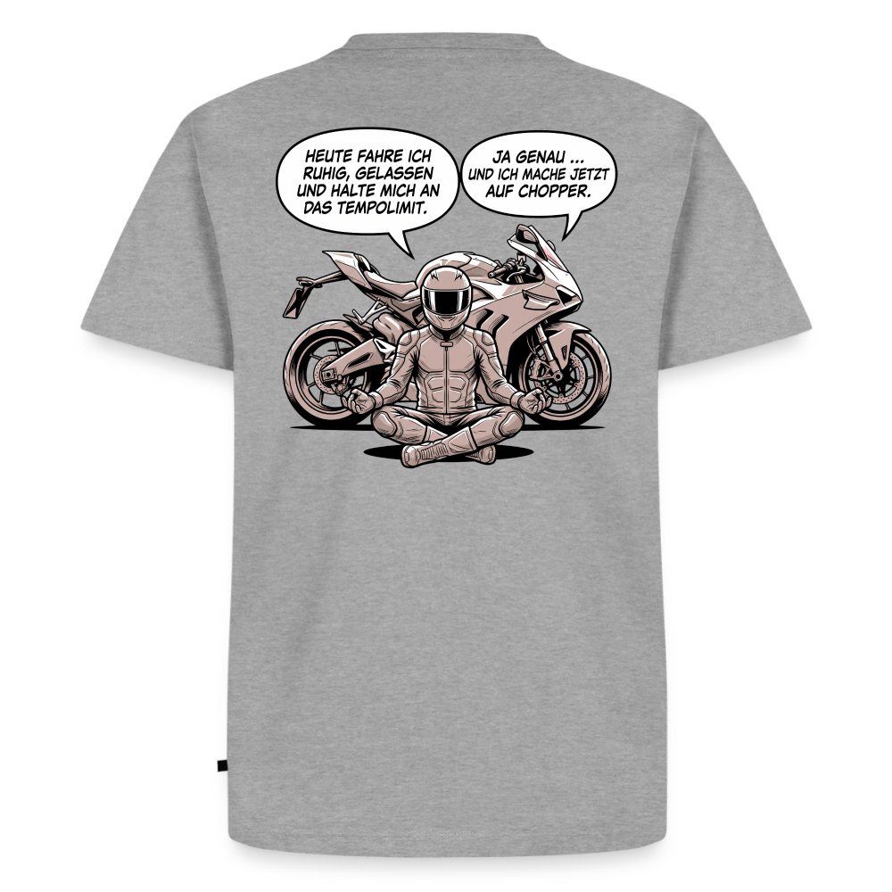 Meditation 1 "Rückendruck" - heather grey