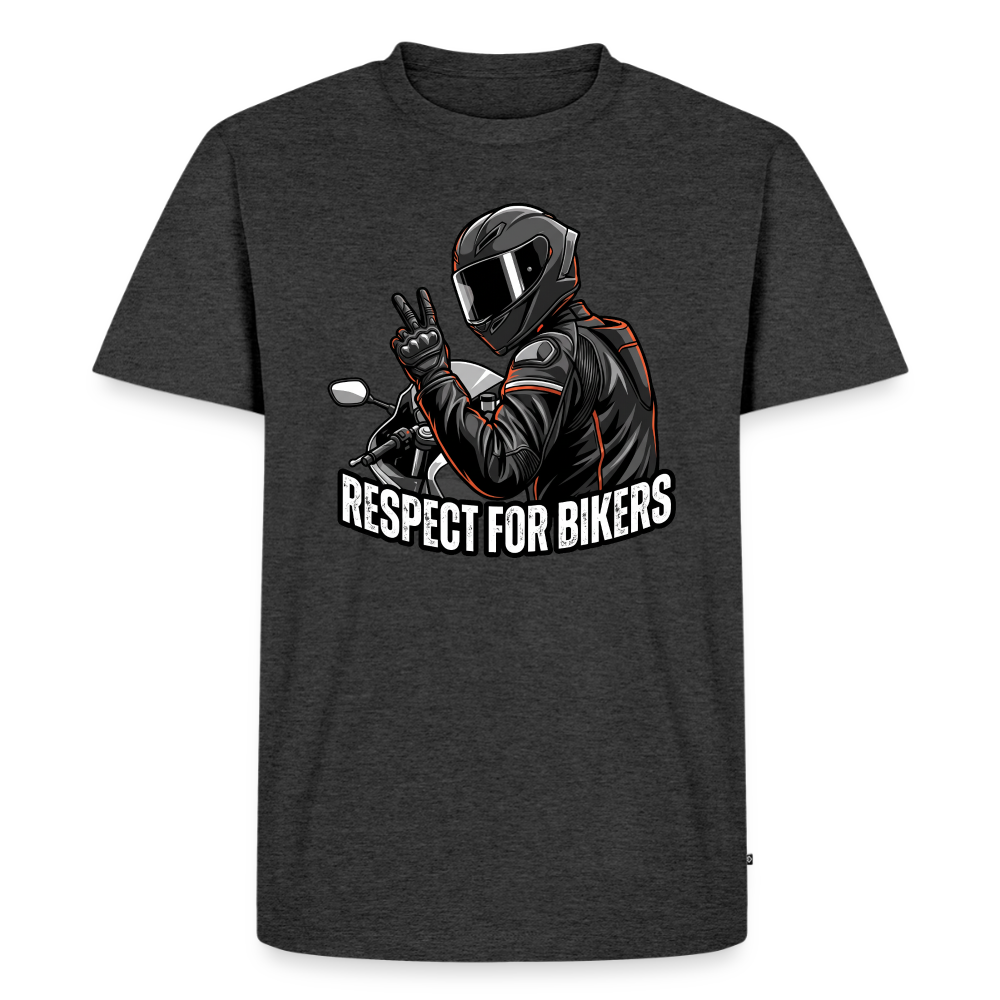 Respect for Bikers - heather anthracite