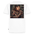 Tattoo Girl Chopper "Rückendruck" - white