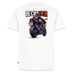 Leck Eier Supersportler Two "Rückendruck" - white
