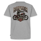 Bobber Lucky 13 "Rückendruck" - heather grey