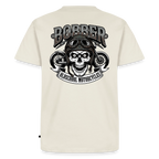 Oldschool Bobber "Rückendruck" - off white