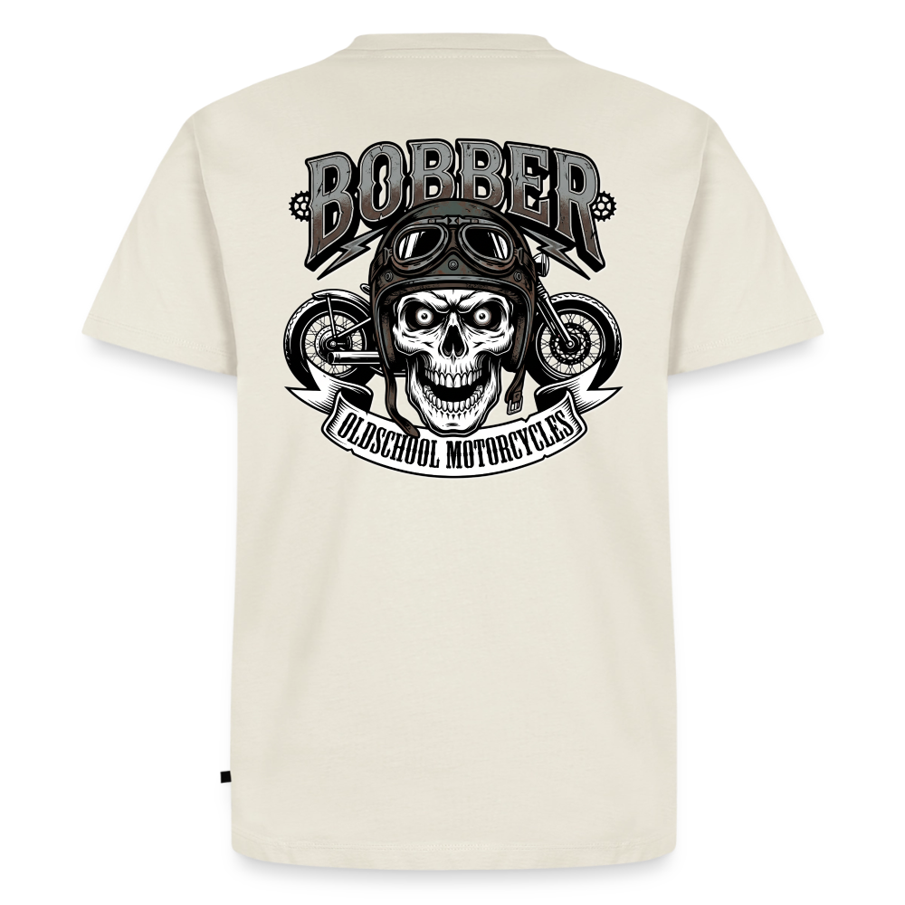 Oldschool Bobber "Rückendruck" - off white